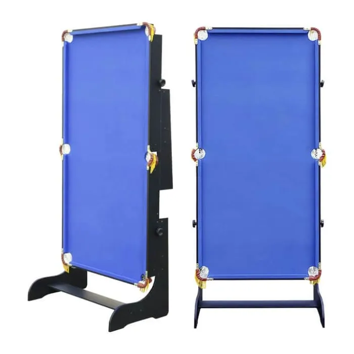 NORDIC GAMES Poolbord H 78,7 x B 182,9 x L 91,4 cm - Mdf/Pvc Laminat- Sort/blå