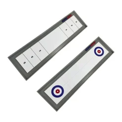 NORDIC GAMES Shuffleboard Spil H 5 x B 34 x L 115 cm - Krydsfinér/Kunststof/Metal - Hvid/Grå