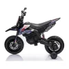 NORDIC PLAY Speed Elektrisk motorcykel Aprilia 3-8 år - Bluetooth - Sort