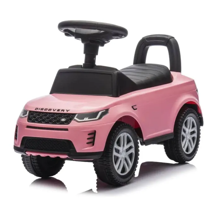 NORDIC PLAY Speed Gåbil Land Rover 12-36 måneder - Opbevaring under sædet - Lyserød