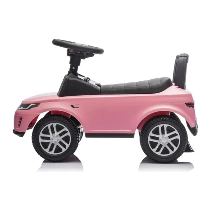 NORDIC PLAY Speed Gåbil Land Rover 12-36 måneder - Opbevaring under sædet - Lyserød