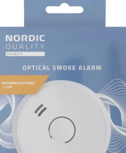 Nordic Q Røgalarm +85 db - Hvid