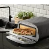 Nordic Sense Elektrisk Pizzaovn H 28,9 x B 48,6 x L 46,1 cm - Aluminium - Sort