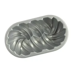 Nordic Ware Braided Loaf Brødform H 7,6 x B 15,2 x L 26 cm - Aluminium - Guldfarvet