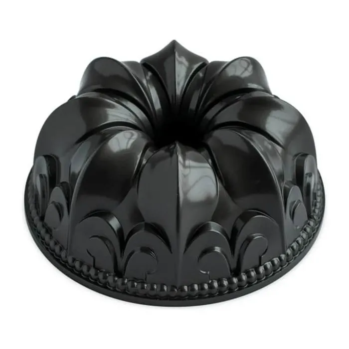 Nordic Ware Fleur De Lis Bundt® Kageform Ø 23,5 - Aluminium - Sort