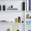 Normann Copenhagen Fugl Little Bird H 13,5 cm - Egetræ - Mørkeblå