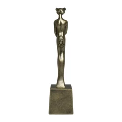 57 North Stjernetegnsfigur - Krebsen H 23 cm - Polyresin - Bronze look