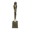 57 North Stjernetegnsfigur - Løven H 23 cm - Polyresin - Bronze look