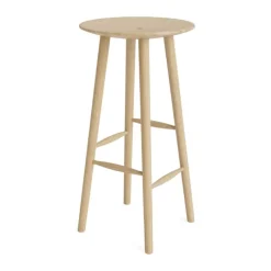 Novoform Divolo Barstol Ø 39 x H 75 cm - Egetræ