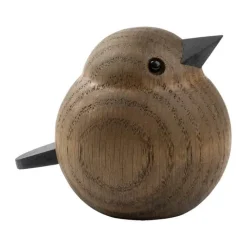 Novoform Figur - Minispurv H 5 cm - Certificeret egetræ - Røgbejdset