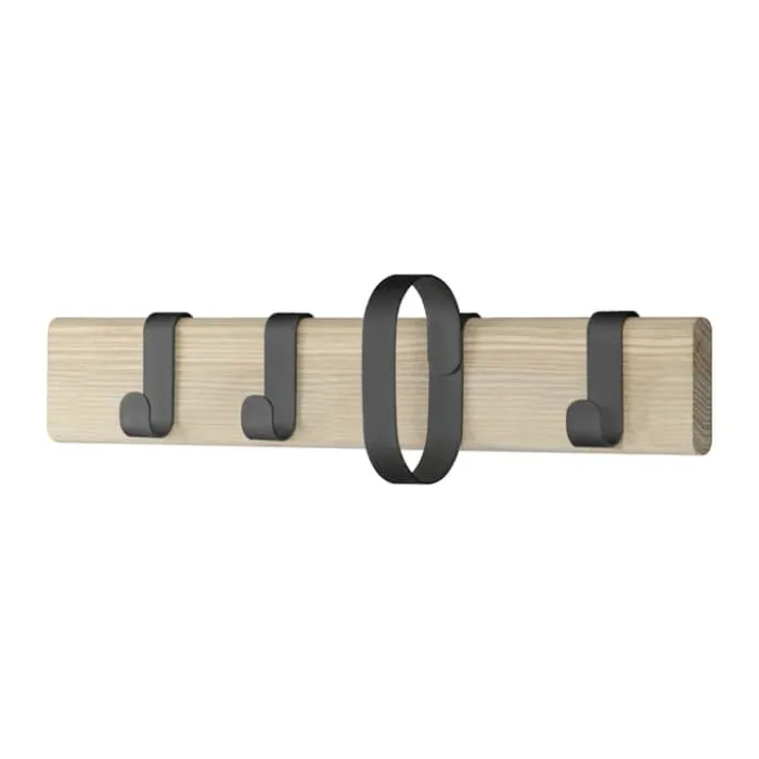 Novoform Fluke Knagerække B 50 cm - Egetræ/stål