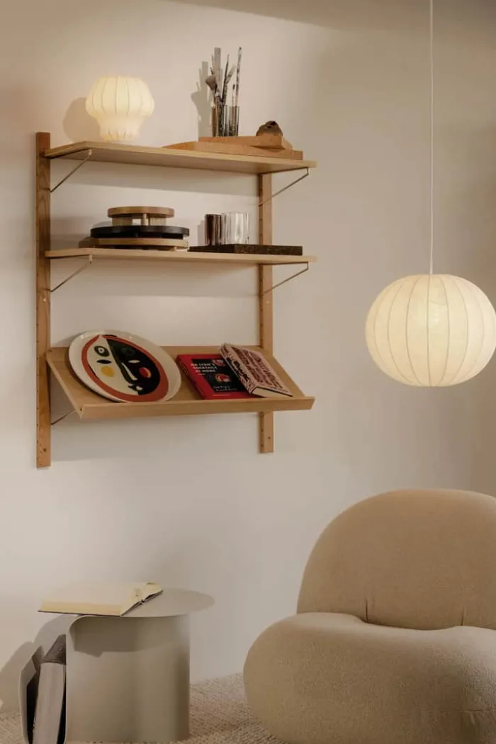 Novoform Malmö Cocoon Pendel Ø 40 cm - Plastik/stål - Hvid