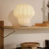 Novoform Motala Cocoon Bordlampe Ø 21 x H 21 cm - Plastik/stål - Hvid