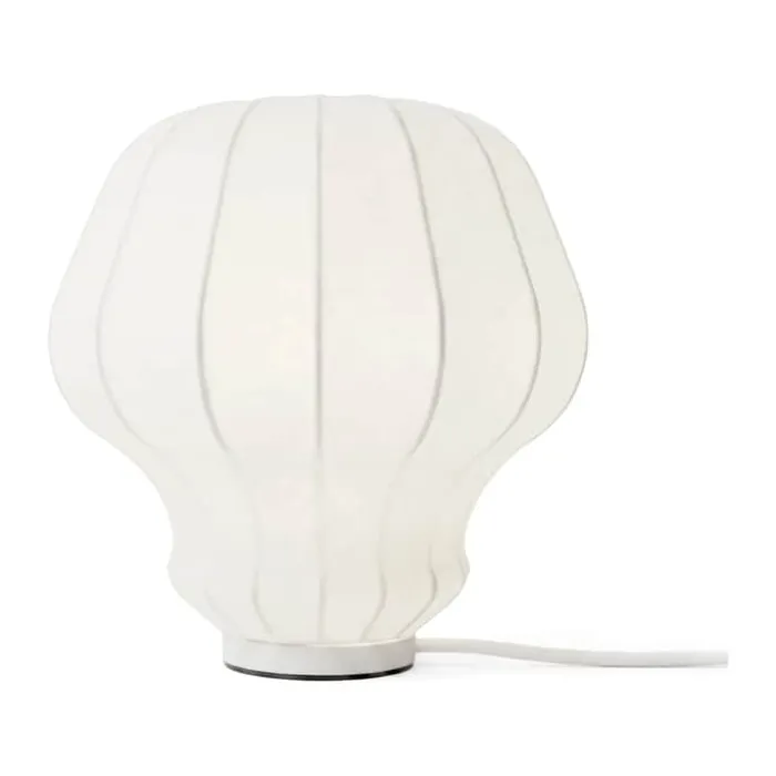 Novoform Motala Cocoon Bordlampe Ø 21 x H 21 cm - Plastik/stål - Hvid
