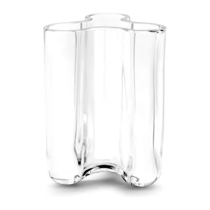 Novoform Vase - Clover H 12 cm - Mundblæst glas - Klar