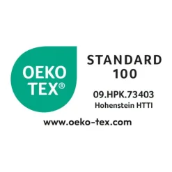 omhu Håndklæde B 50 x L 100 cm - Økologisk bomuld - Navy/hvid