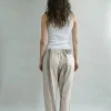 omhu x Mads Barfod Slumber Pyjamasbukser M/L - Satin - Latte