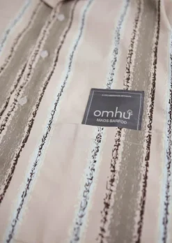 omhu x Mads Barfod Slumber Pyjamasskjorte XS/S - Satin - Latte