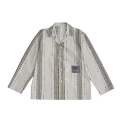 omhu x Mads Barfod Slumber Pyjamasskjorte XS/S - Satin - Latte