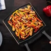 Ooni Dobbeltsidet Grizzler Plade B 30 x L 54 cm - Støbejern - Sort