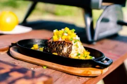 Ooni Sizzler Stegepande B 16 x L 46 cm - Støbejern - Sort