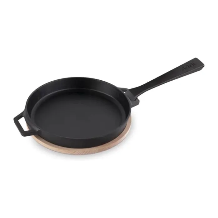 Ooni Stegepande B 25 x L 5 cm - Støbejern - Sort