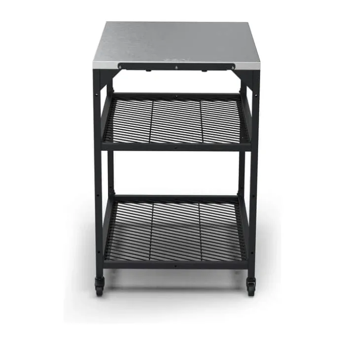 Ooni V2 Modulbord H 90 x B 80 x L 60 cm - Pulverlakeret stål/rustfrit stål - Sort