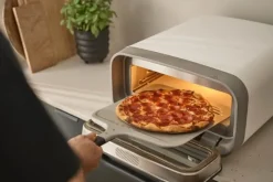 Ooni Volt 2 Elektrisk Pizzaovn H 44 x B 26 x L 55 cm - Rustfrit stål - Hvid