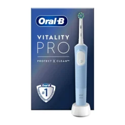 Oral-B Vitality Pro Elektrisk Tandbørste 3 børsteindstillinger - Med timer - Blå