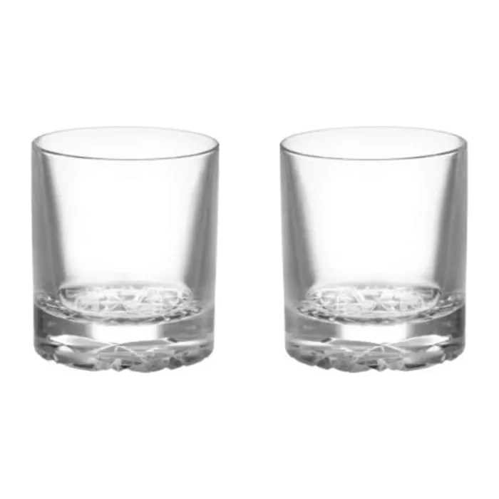Orrefors Carat Old Fashioned Glas - 2 stk 21 cl - Krystalglas - Klar