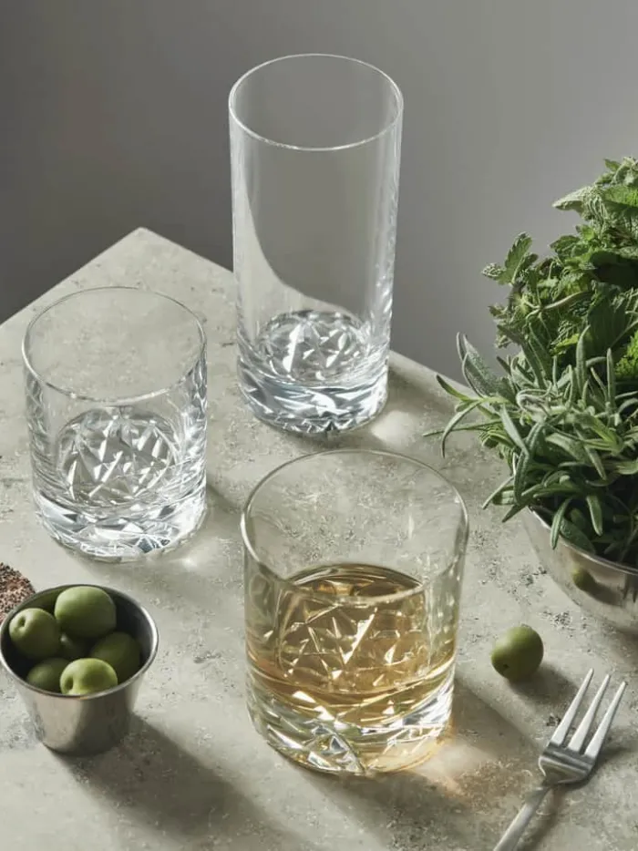 Orrefors Carat Old Fashioned Glas - 2 stk 21 cl - Krystalglas - Klar