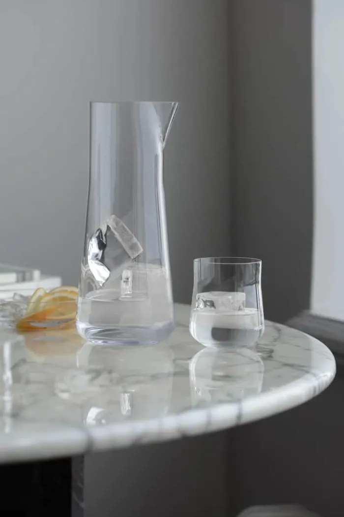Orrefors Informal Karaffel - Inkl. underskål 100 cl - Krystalglas - Klar