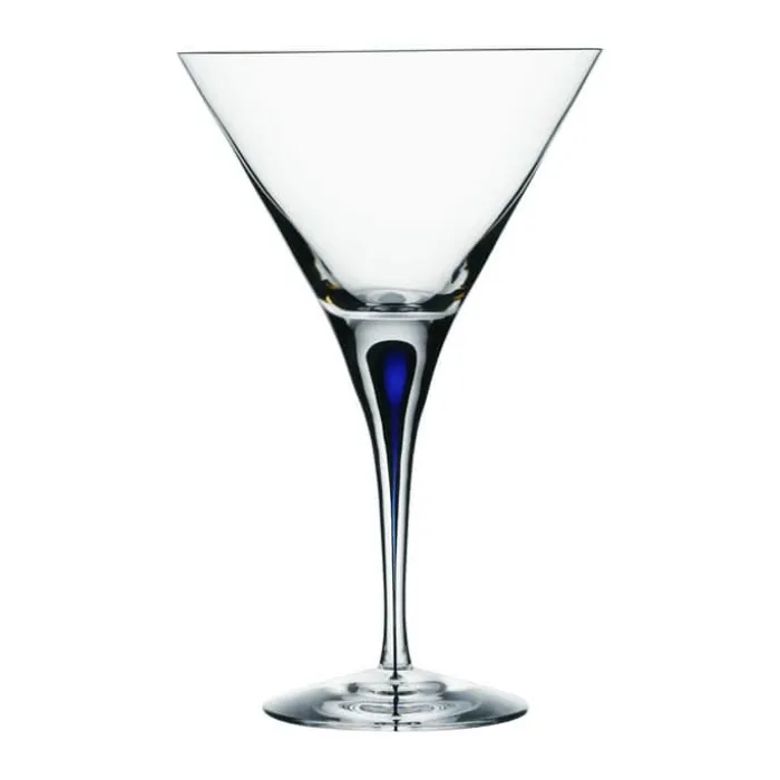 Orrefors Intermezzo Blue Martiniglas 25 cl - Krystalglas - Klar
