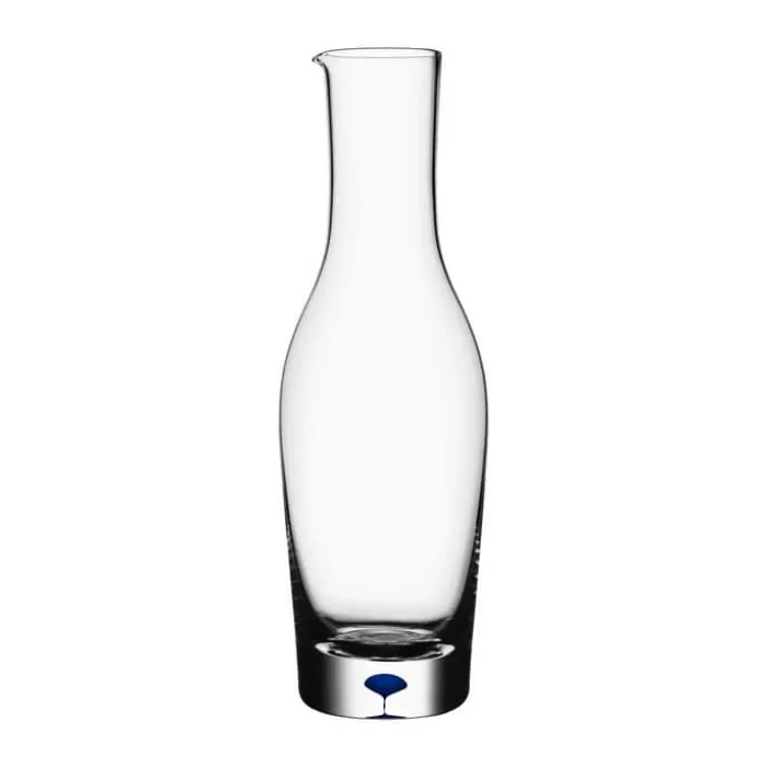 Orrefors Intermezzo Blue Vinkaraffel 112 cl - Krystalglas - Klar