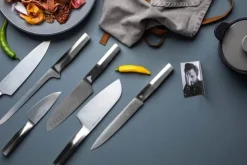 Orrefors Jernverk Premium Kokkekniv L 20 cm - Rustfrit stål