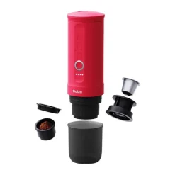 Outin Nano Espressomaskine 80 ml - Transportable - Rød