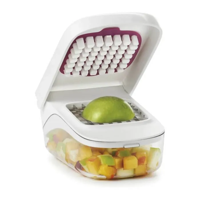 OXO Good Grips Hakker m. opsamler H 9 x B 12,5 x D 21 cm - Absplastik/rustfrit stål/termoplast