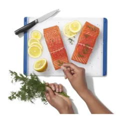 OXO Good Grips Skærebræt - 3 stk. B 23 x L 33 cm - Plastik - Hvid