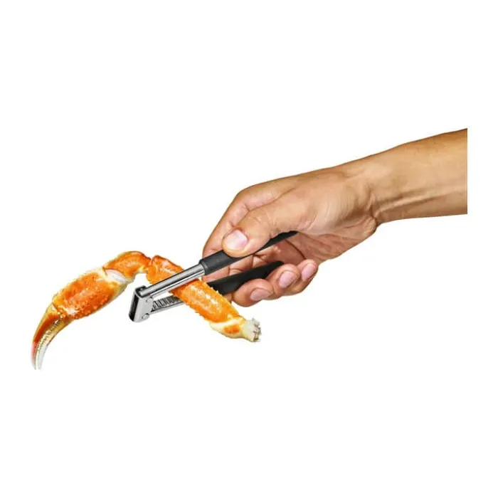 OXO Nøddeknækker og skaldyrsknækker L 13,8 cm - Rustfrit stål/silikone