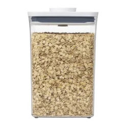 OXO POP Opbevaringsboks 4,2 liter - ABS-plastik/silikone - Inkl. låg i hvid plast