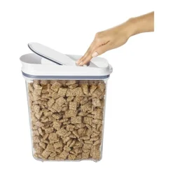 OXO POP Opbevaringsboks 4,2 liter - ABS-plastik/silikone - Inkl. låg i hvid plast