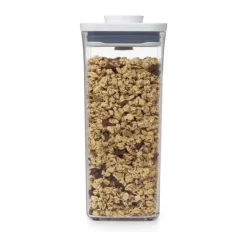 OXO POP Opbevaringsboks 1,6 liter - ABS-plastik/silikone - Inkl. låg i hvid plast