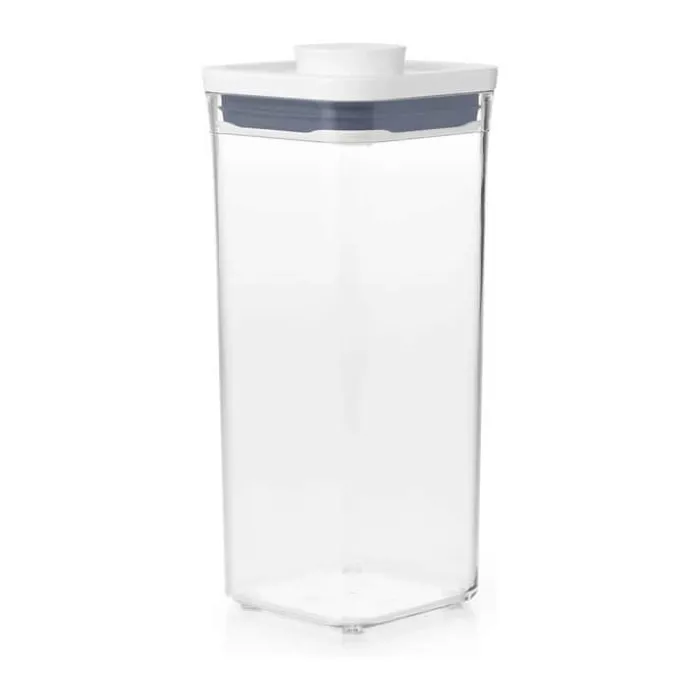OXO POP Opbevaringsboks 1,6 liter - ABS-plastik/silikone - Inkl. låg i hvid plast