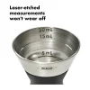 OXO Steel Målebæger (dobbelt) 5 cl - Rustfrit stål/plastik