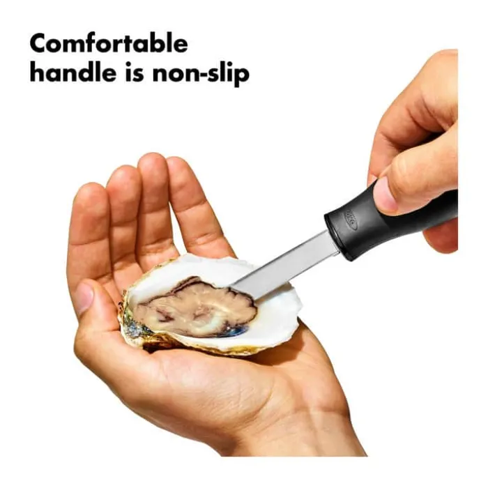 OXO Østerskniv L 17 cm - Rustfrit stål/PP-plast/ABS-plast/elastron