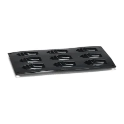 Patisse Bageform - Madeleine Til 9 stk. - Silikone - Sort