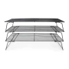 Patisse SilverTop Afkølingsrist B 25 x L 40 cm - Stål - Sort