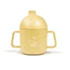 Pellianni Drikkekop 180 ml - Plantefibre - Gul