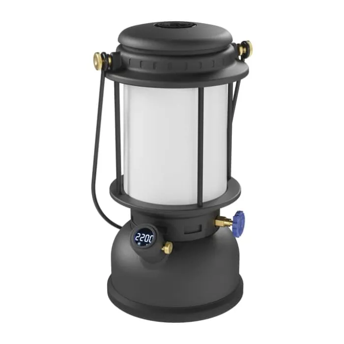 Petromax LED Lanterne H 27,7 cm - Aluminium - Sort