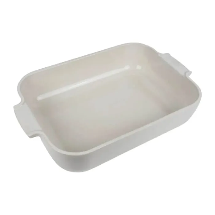 Peugeot Appolia Ovnfast Fad B 23,6 x L 26 cm - Keramik - Creme